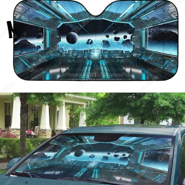 Custom Car Auto Sunshade Spaceship HD-GH1981909-SS Auto Sunshade 