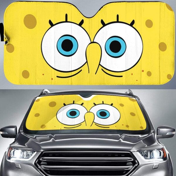 Custom Car Auto Sunshade Spongebob HD-GH1581907-SS Auto Sunshade