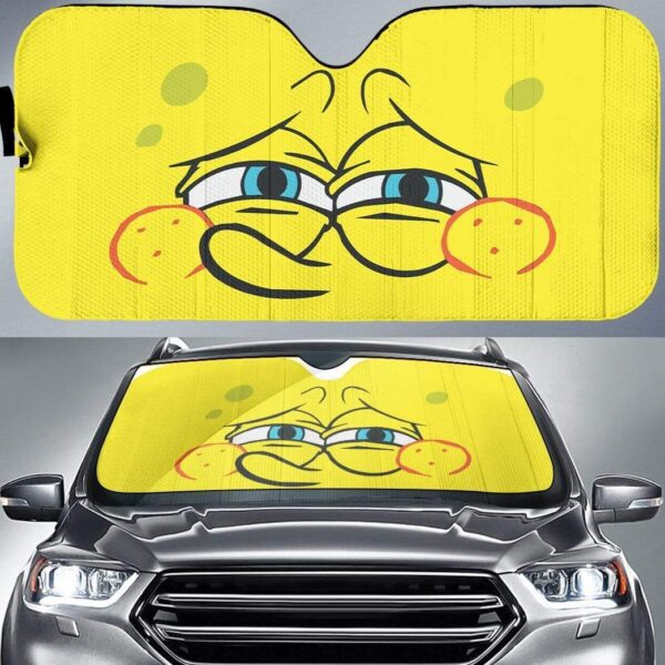 Custom Car Auto Sunshade Spongebob HD-GH1581908-SS Auto Sunshade