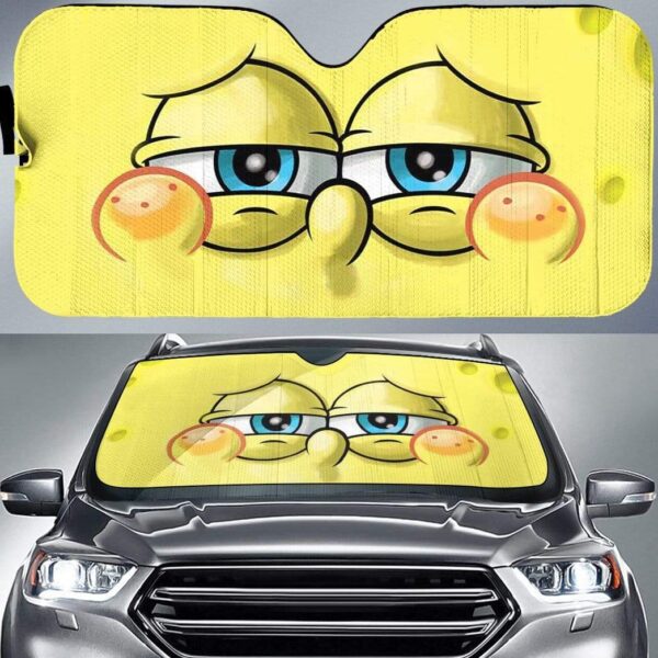 Custom Car Auto Sunshade Spongebob HD-GH1581918-SS Auto Sunshade 