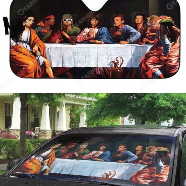 Custom Car Auto Sunshade The Last Supper HD-TT2681913-SS Auto Sunshade 