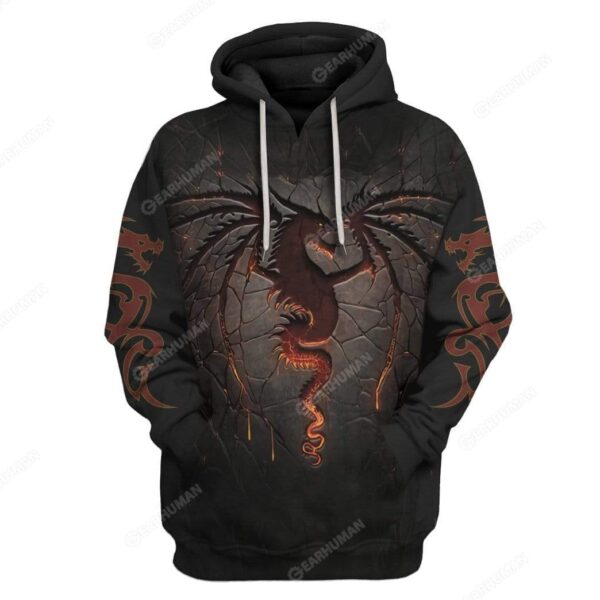 Custom Dragon Apparel HD-TA1191917 3D Custom Fleece Hoodies Hoodie S 