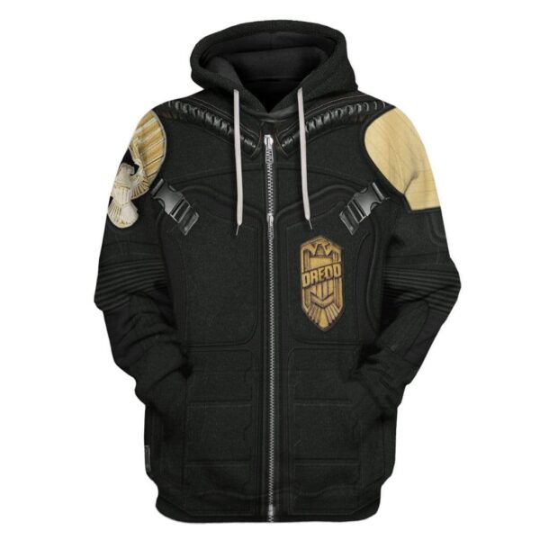 Custom Dredd Apparel HD-TT1191921 3D Custom Fleece Hoodies Hoodie S 