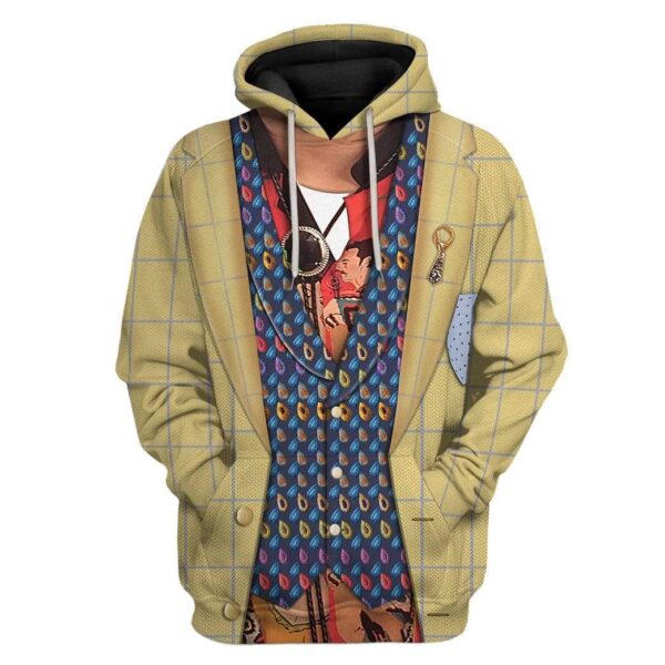 Custom Duckie Dale Apparel HD-TA01101903 3D Custom Fleece Hoodies Hoodie S 