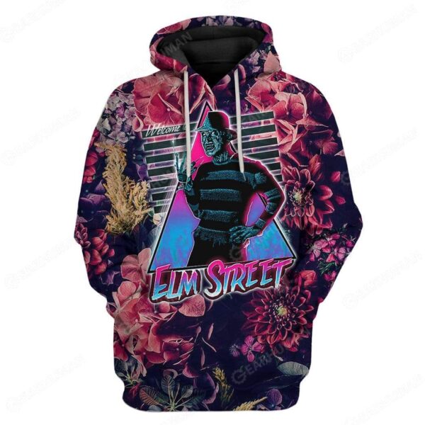 Custom Elm Street Apparel HD-GH2181930 3D Custom Fleece Hoodies Hoodie S 