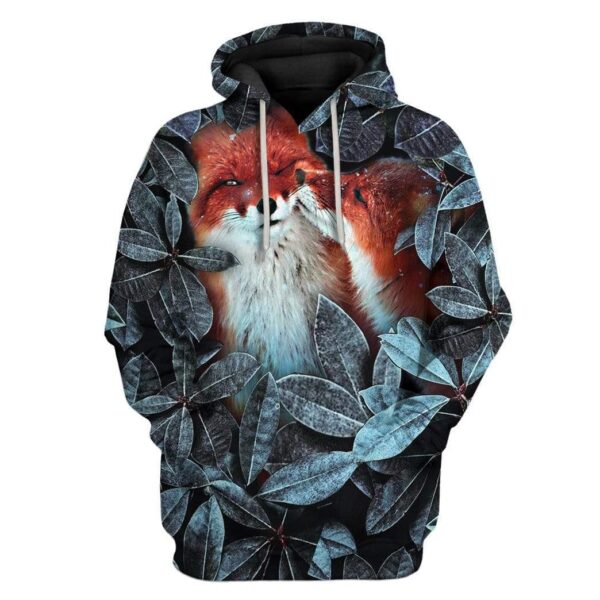 Custom Fox Apparel HD-DT2281921 3D Custom Fleece Hoodies Hoodie S 
