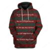 Custom Freddy's Poem Apparel HD-GH2281929 3D Custom Fleece Hoodies Hoodie S
