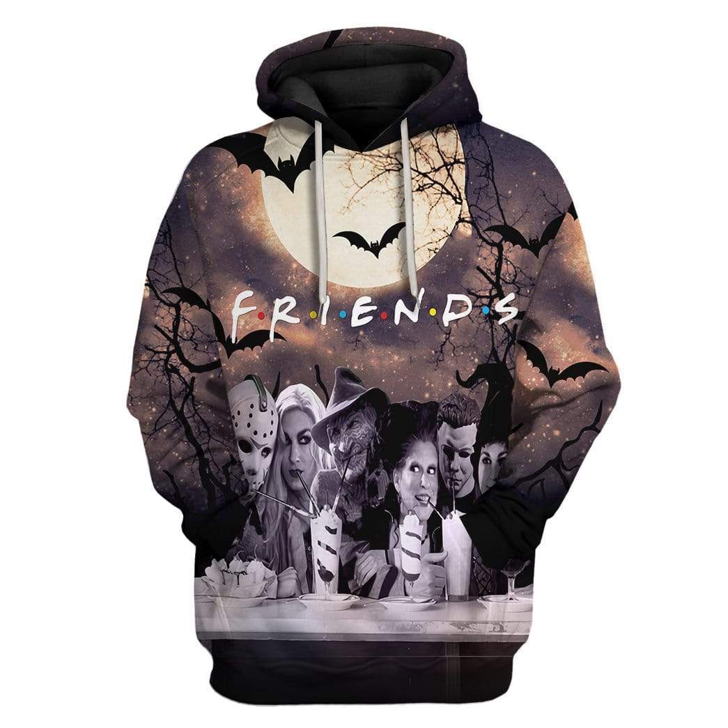 Custom Friends Apparel HD-GH2081911 3D Custom Fleece Hoodies Hoodie S