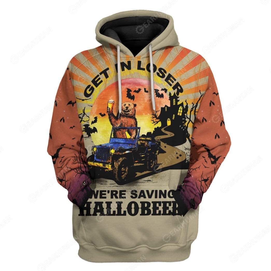 Custom Get In Loser Apparel HD-GH2181927 3D Custom Fleece Hoodies Hoodie S