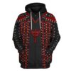 Custom Glenn Tipton Apparel HD-TT0691906 3D Custom Fleece Hoodies Hoodie S 