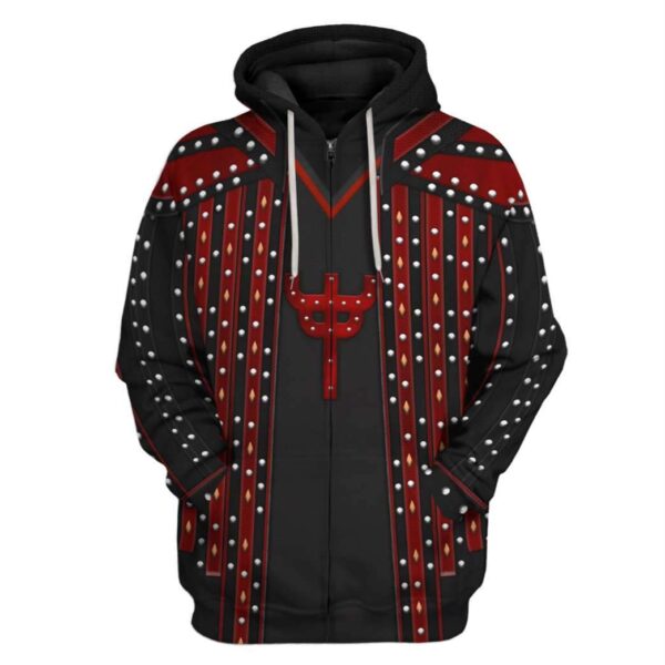 Custom Glenn Tipton Apparel HD-TT0691906 3D Custom Fleece Hoodies Hoodie S 