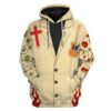 Custom Gram Parsons Nudie Suit Apparel H05915 3D Custom Fleece Hoodies Hoodie S