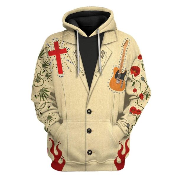 Custom Gram Parsons Nudie Suit Apparel H05915 3D Custom Fleece Hoodies Hoodie S 