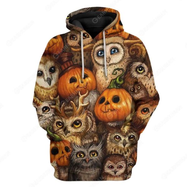 Custom Halloween Apparel HD-AT04101901 3D Custom Fleece Hoodies Hoodie S 