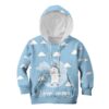 Custom Hoodies T-shirt Apparel HD-UNI110120K kid 3D apparel Kid Hoodie S/6-8