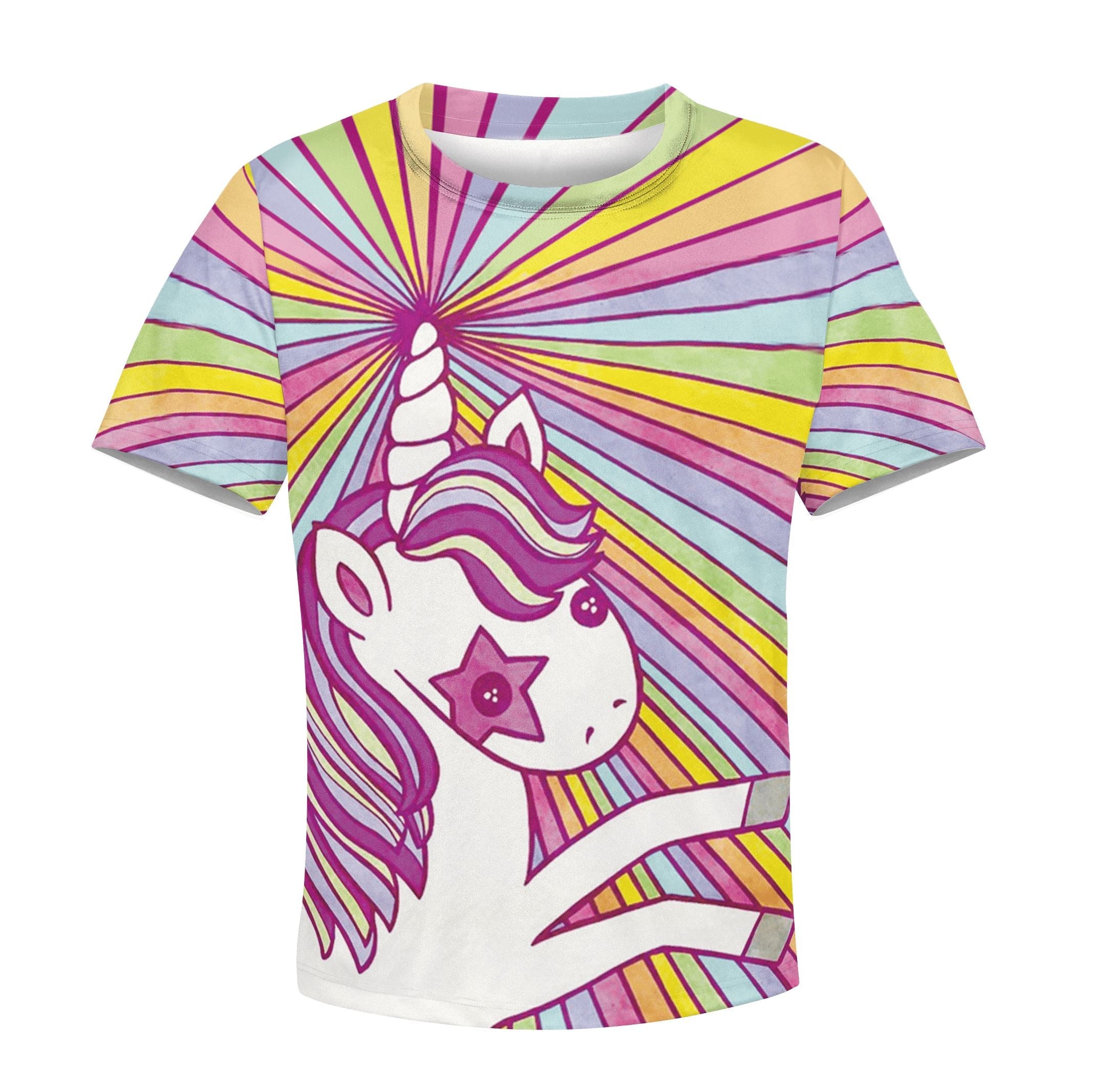 Custom Hoodies T-shirt Apparel HD-UNI110138K kid 3D apparel Kid T-Shirt XS