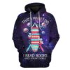 Custom I Read Books And I Know Things Apparel HD-GH1681903 3D Custom Fleece Hoodies Hoodie S