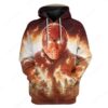 Custom Jason In Flames Apparel HD-GH2281922 3D Custom Fleece Hoodies Hoodie S