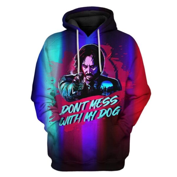 Custom John Wick Apparel HD-DT2981901 3D Custom Fleece Hoodies Hoodie S 