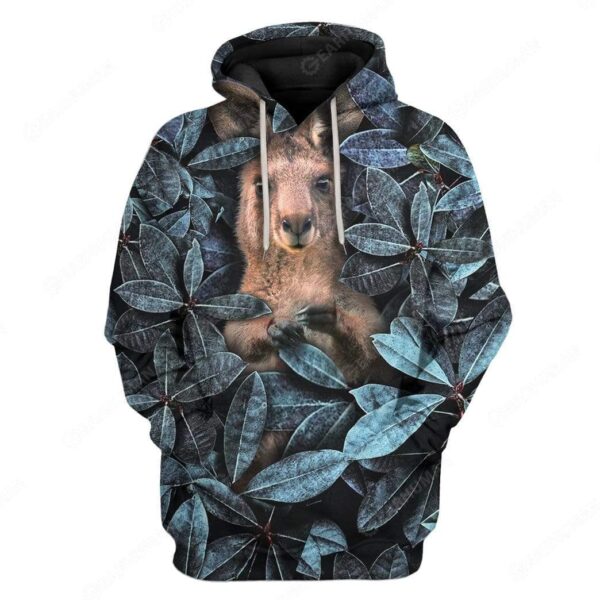 Custom Kangaroo Apparel HD-GH2281920 3D Custom Fleece Hoodies Hoodie S 