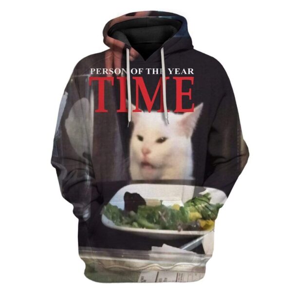 Custom Meow Person Of The Year Custom T-Shirts Hoodies Apparel CT-DT1312192 3D Custom Fleece Hoodies Hoodie S 