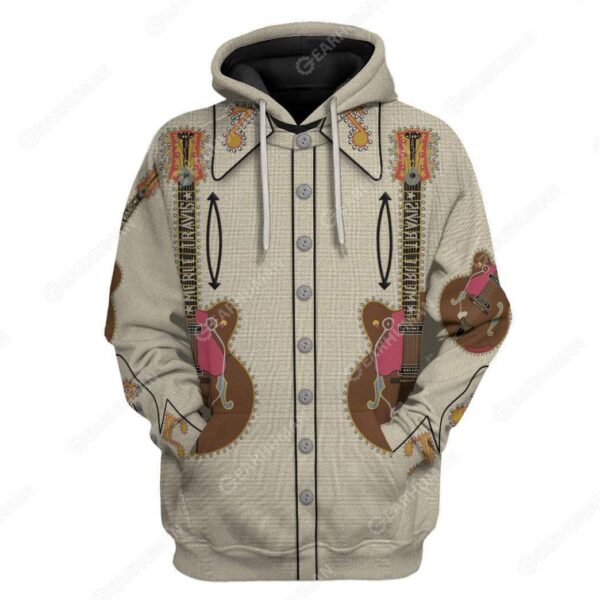 Custom Merle Travis Apparel HD-TT1691902 3D Custom Fleece Hoodies Hoodie S 