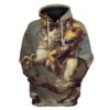 Custom Napoleon Apparel HD-GH1391923 3D Custom Fleece Hoodies Hoodie S