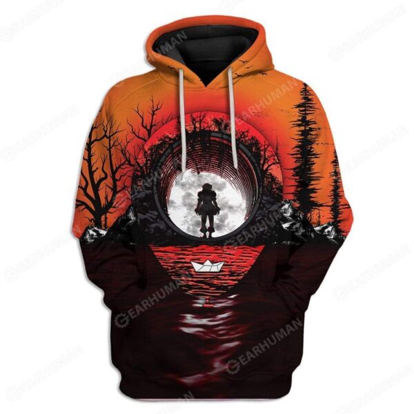 Custom Pennywise Apparel HD-DT2381922 3D Custom Fleece Hoodies Hoodie S 