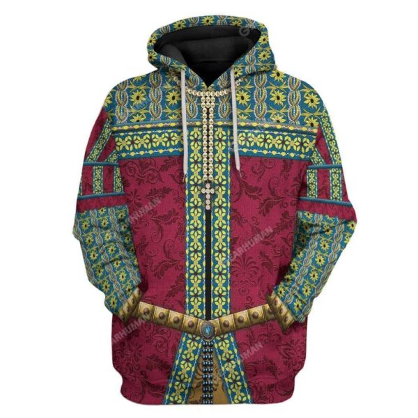 Custom Queen of Scots Apparel HD-AT31101908 3D Custom Fleece Hoodies Hoodie S 