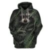 Custom Raccoon Apparel HD-GH2281905 3D Custom Fleece Hoodies Hoodie S