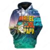 Custom Reel Cool Papa Apparel HD-AT10101902 3D Custom Fleece Hoodies Hoodie S