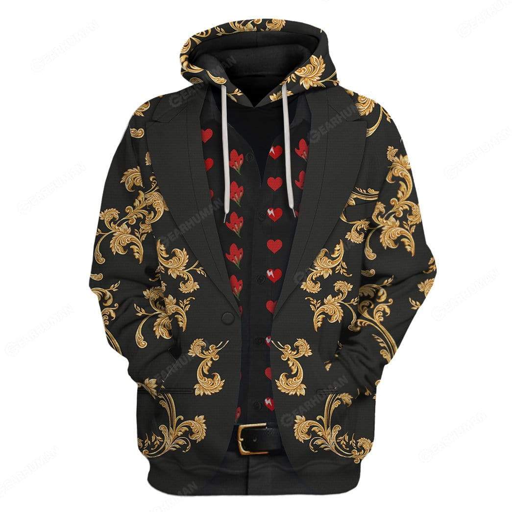 Custom Rod Stewart Apparel HD-AT04101911 3D Custom Fleece Hoodies Hoodie S