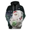 Custom Santa Claus Apparel HD-AT2981920 3D Custom Fleece Hoodies Hoodie S