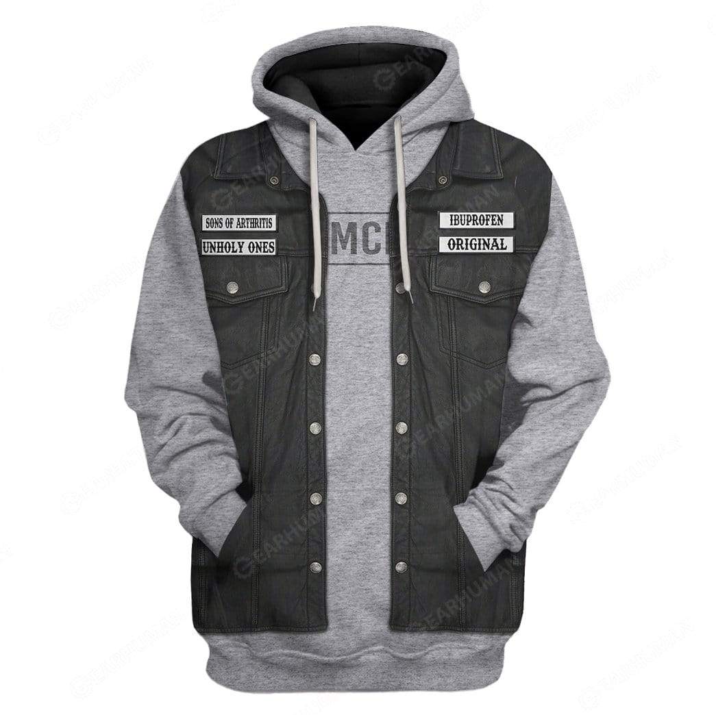 Custom Sons Of Arthritis Apparel T27828 3D Custom Fleece Hoodies Hoodie S