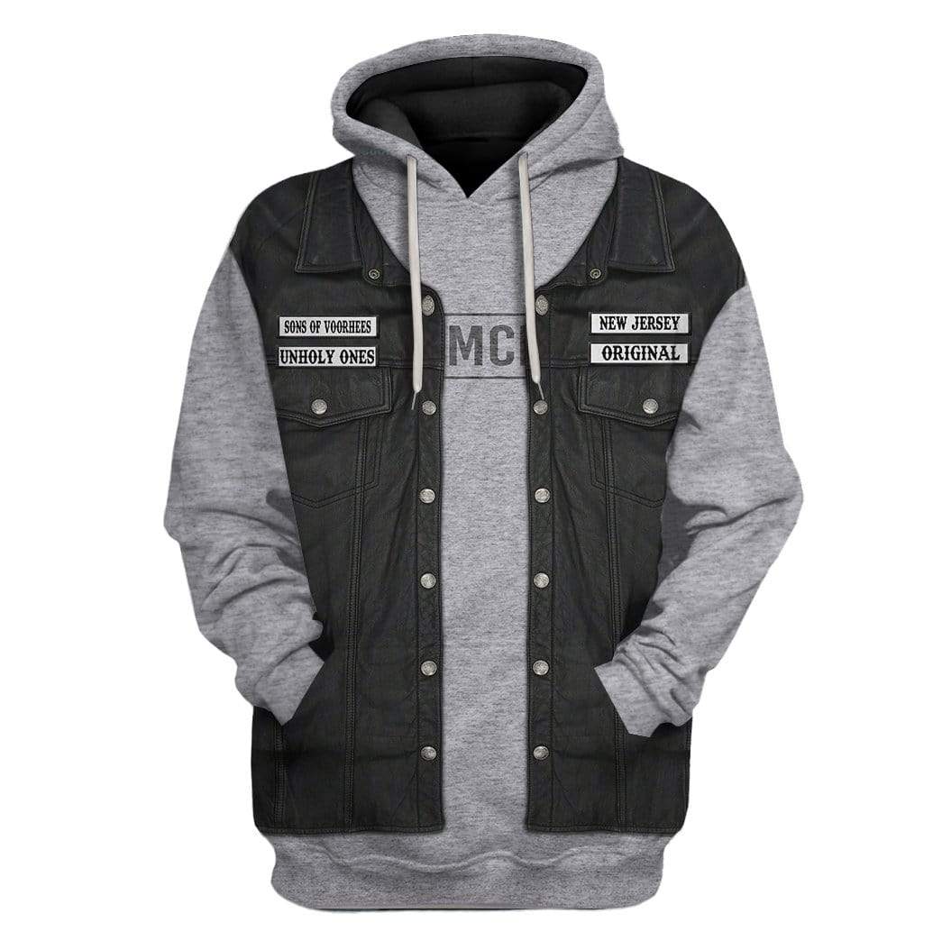 Custom Sons Of Voorhees Jason Apparel HD-DT2681919 3D Custom Fleece Hoodies Hoodie S