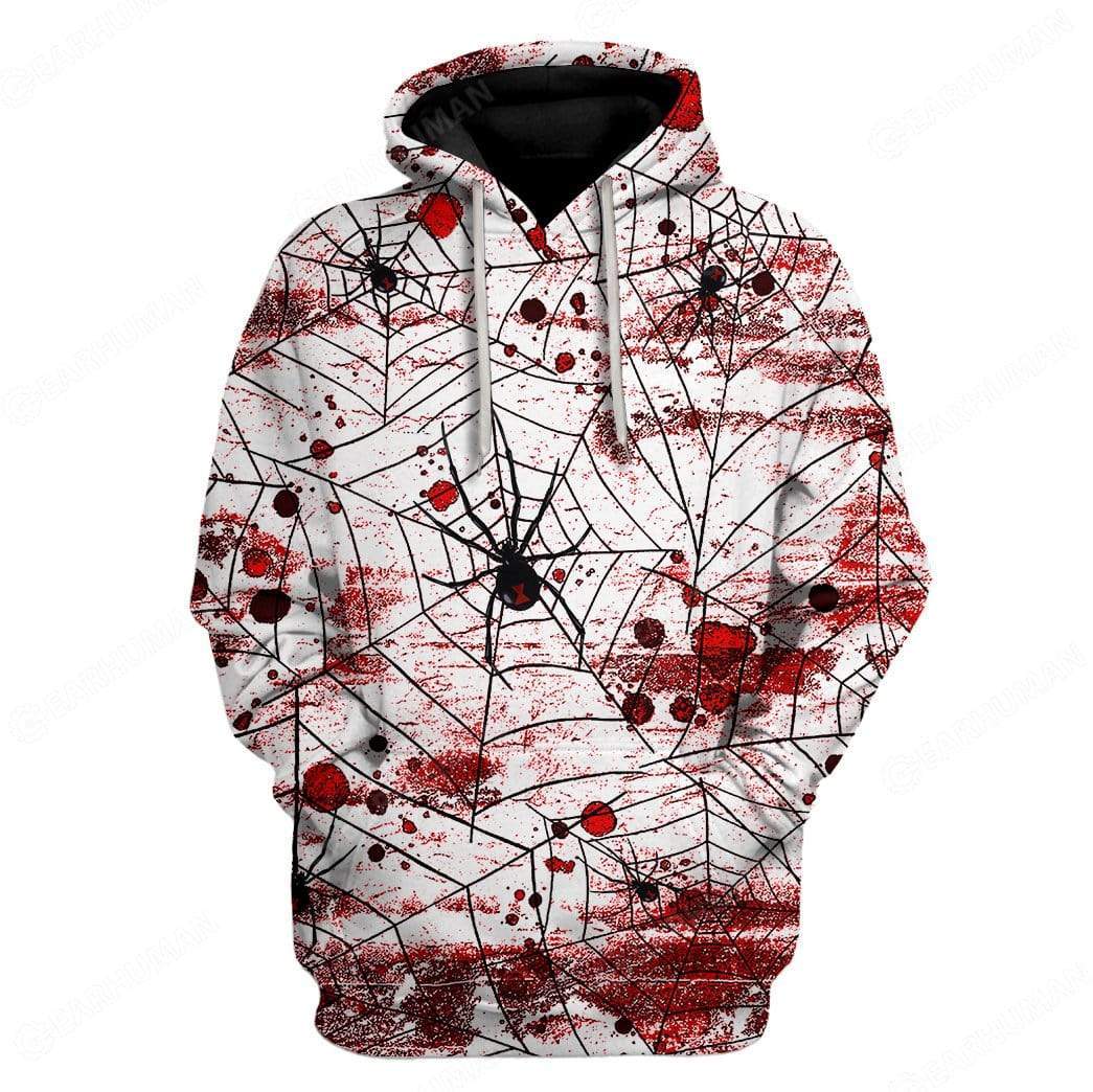 Custom Spider Apparel HD-TT2881907 3D Custom Fleece Hoodies Hoodie S