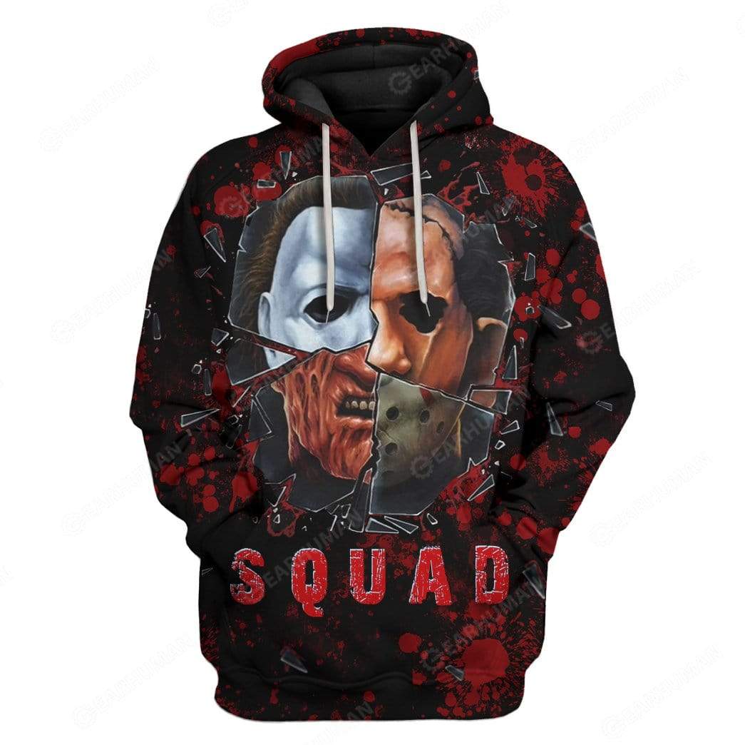 Custom Squad Apparel HD-DT2481909 3D Custom Fleece Hoodies Hoodie S