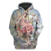 Custom T-shirt - Hoodies Angles Apparel HD-GH20577 3D Custom Fleece Hoodies Hoodie S