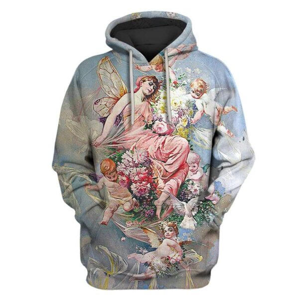 Custom T-shirt - Hoodies Angles Apparel HD-GH20577 3D Custom Fleece Hoodies Hoodie S 