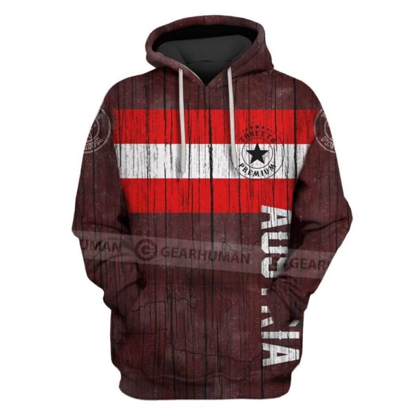 Custom T-shirt - Hoodies Austria Apparel HD-GH20822 3D Custom Fleece Hoodies Hoodie S 