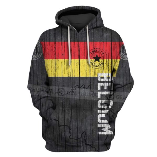 Custom T-shirt - Hoodies Belgium Apparel HD-GH20817 3D Custom Fleece Hoodies Hoodie S 
