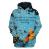 Custom T-shirt - Hoodies Butterfly HD-GH3171905 3D Custom Fleece Hoodies Hoodie S