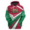 Custom T-shirt - Hoodies California Apparel HD-GH20900 3D Custom Fleece Hoodies Hoodie S