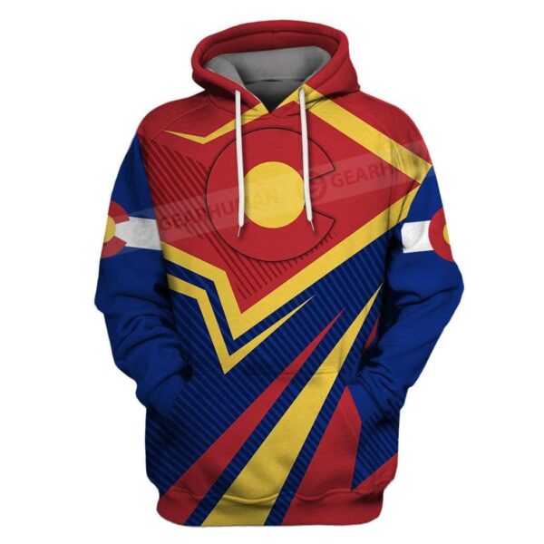 Custom T-shirt - Hoodies Colorado Apparel HD-GH201001 3D Custom Fleece Hoodies 