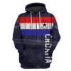 Custom T-shirt - Hoodies Croatia Apparel HD-GH20819 3D Custom Fleece Hoodies Hoodie S