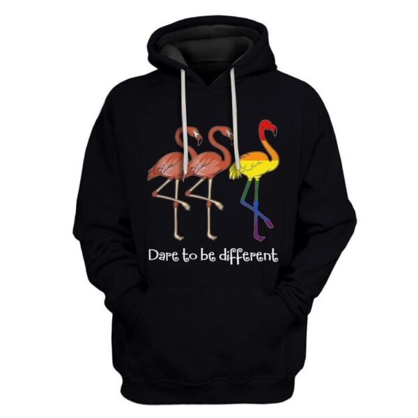 Custom T-shirt - Hoodies Dare To Be Different HD-GH21036 3D Custom Fleece Hoodies Hoodie S 