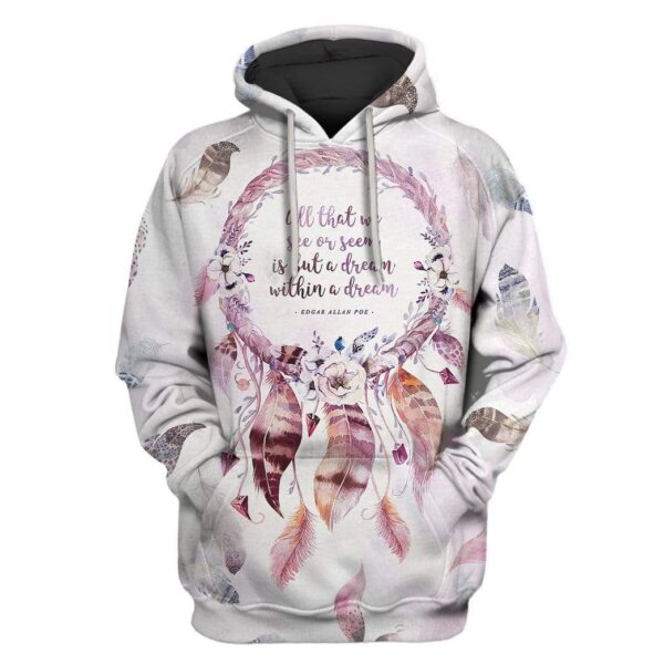 Custom T-shirt - Hoodies Dreamcatcher Apparel HD-GH20799 3D Custom Fleece Hoodies Hoodie S 