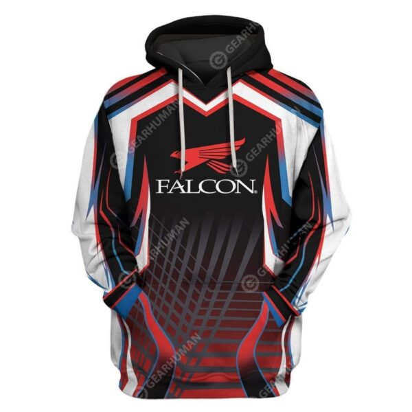 Custom T-shirt - Hoodies Falcon Apparel HD-GH20861 3D Custom Fleece Hoodies Hoodie S 