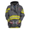 Custom T-shirt - Hoodies FDNY Uniform Apparel HD-GH20503 3D Custom Fleece Hoodies Hoodie S