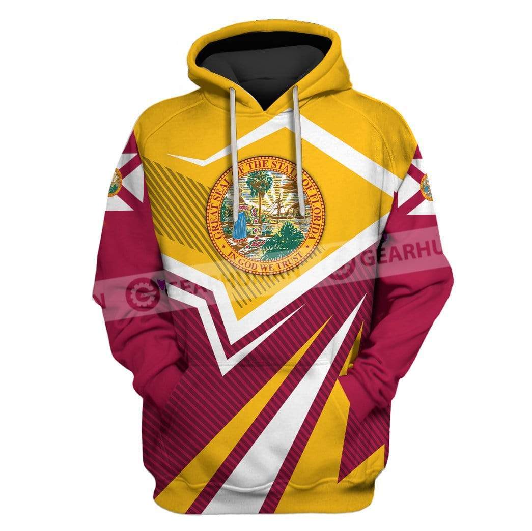 Custom T-shirt - Hoodies Florida Apparel HD-GH20905 3D Custom Fleece Hoodies Hoodie S